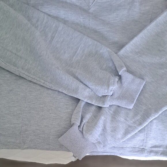 CTU Cropped Pullover Sweatshirt Long Sleeve Crewneck, pull on hem Small NWT - Picture 7 of 16